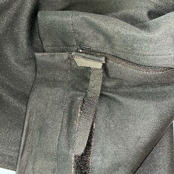 Nike 4 pocket Storm-Fit waterproof pullover Black Elastic Waist Rain Pants M - Picture 2 of 10